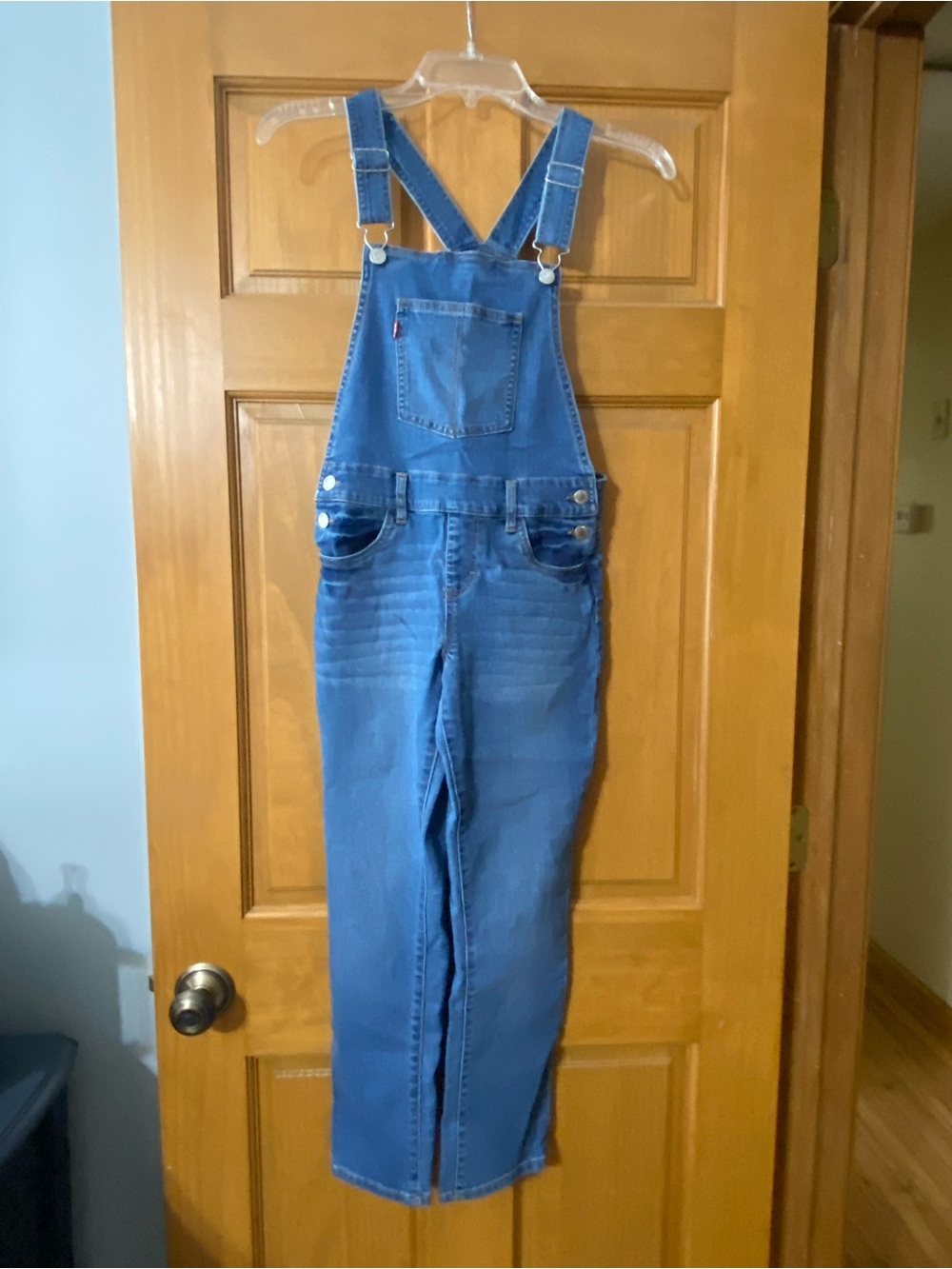 Levi's Classic Blue Denim Women's Overalls